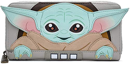 Loungefly Star Wars Baby Yoda The Mandalorian Wallet (one size)