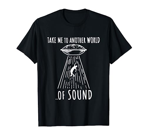 Funny Handpan UFO Player Handpan T-Shirt