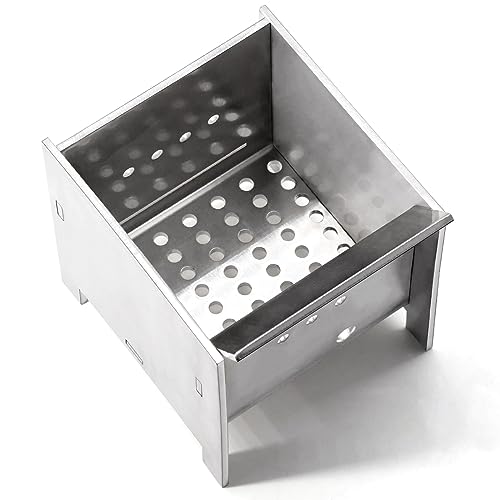 Criditpid 86624 Burn Pot Replacement for Vogelzang VG5790, VG5770 Pellet Stove, Stainless Steel Firepot for US Stove King KP130, 5502M, Ashley 5500 5500M 5500XL Pellet Stoves.