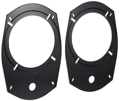 Metra Electronics 82-6901 Universal Speaker Adaptor Plates,Black