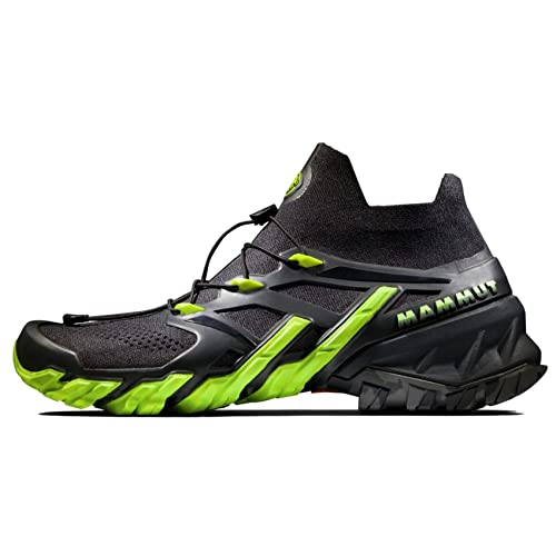 Mammut Aegility Pro Mid Hiking Shoe - Men's Black/Highlime 11