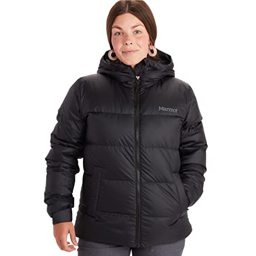 MARMOT Women's Guides Down Hoody Jacket, Black, Medium