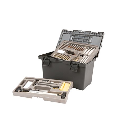 Allen Company Universal Gun Cleaning Kit & Tool Box - Rifle, Shotgun & Handgun Gun Cleaner Kit - 65-Piece - Gun Accessories for Men and Women - Cleaning Kit Gun Case - Black