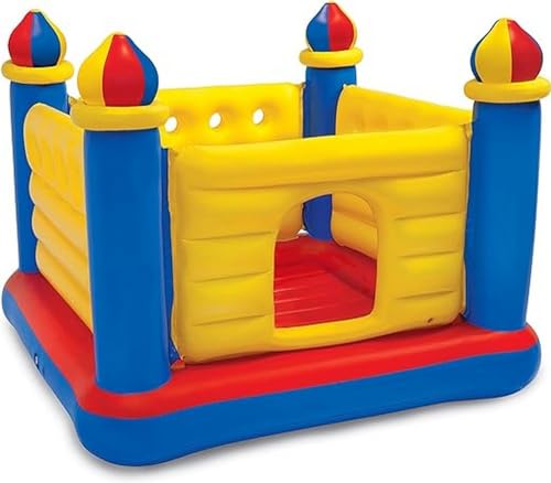 Intex Recreation Intex Jump O Lene Castle Inflatable Bouncer, for Ages 3-6, Multicolor