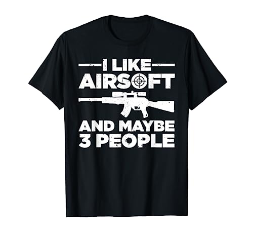 Cool Airsoft Art For Men Women Paintball Combat Team Sport T-Shirt