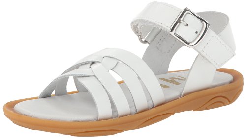 umi Cora Ankle-Strap Sandal (Toddler/Little Kid/Big Kid),White,22 EU(6.5 M US Toddler)