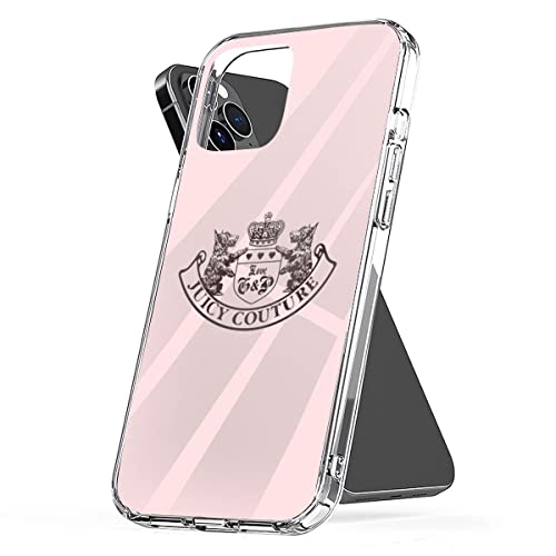 Phone Case Y2k Protect Juicy Shockproof Couture Cover Crest Accessories TPU Compatible with iPhone 15 14 Pro Max 13 12 11 X Xs Xr 8 7 6 6s Mini Plus Transparent