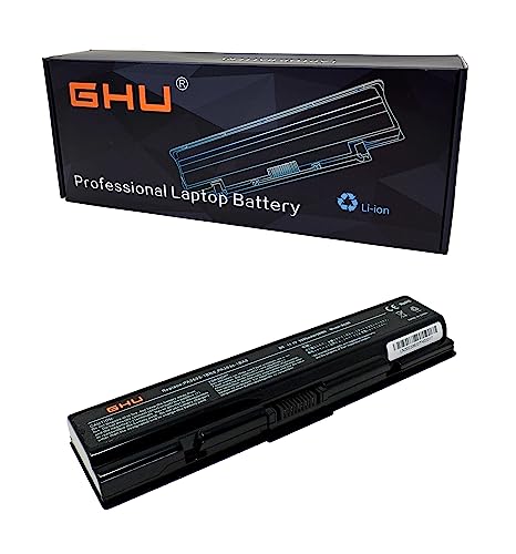 GHU New Battery 48 Wh PA3534U-1BRS Compatible with Toshiba A200 A210 A300 A350 A355 L300 L305 L450 L500 L505 L555 PA3533U-1BRS PA3533U-1BAS PA3534U-1BAS PA3535U-1BAS