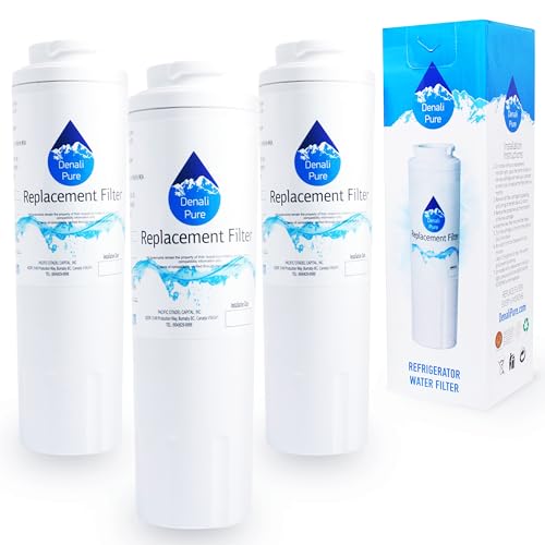3-Pack Replacement for KitchenAid KBLS22ETSS Refrigerator Water Filter - Compatible with KitchenAid 4396395 Fridge Water Filter Cartridge