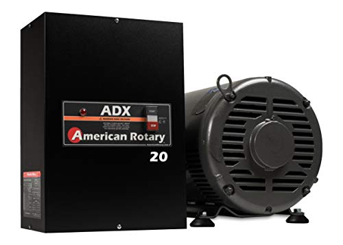 Phase Converter ADX20-20 HP Digital Smart Series Extreme Duty - American Made| Can Start up to a 10Hp / 28 Amp 208-240v Load