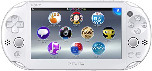 Sony Playstation Vita Wi-Fi 2000 Series Slim (Crystal White)(Renewed)