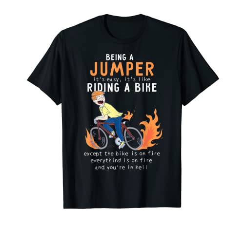 Jumper Like Riding Bike Cyclist Funny T-Shirt