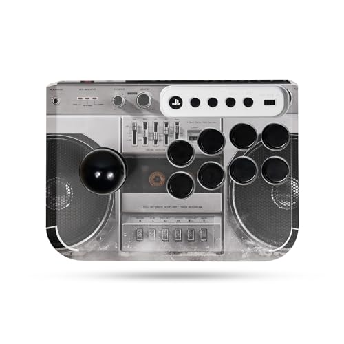 Gaming Skin Compatible with Hori Fighting Stick Mini (PS5, PS4, PC) - Booming Box - Premium 3M Vinyl Protective Wrap Decal Cover - Easy to Apply | Crafted in The USA by MightySkins