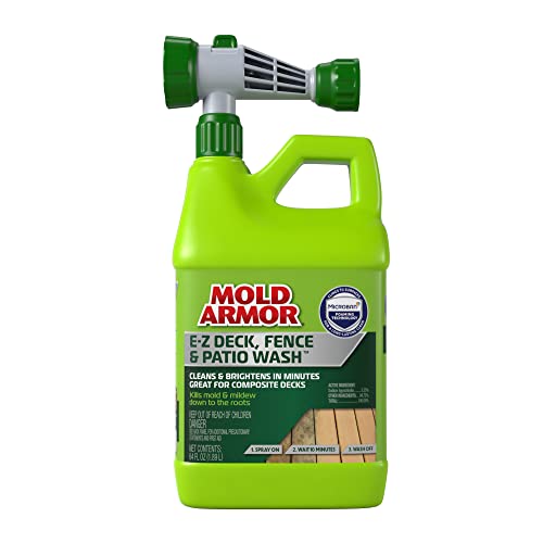 Mold Armor E-Z House Fence & Patio Wash, Clear, 64 Fl Oz (FG512M)