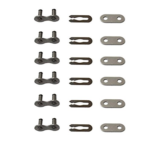 BH-Motor New 6 Sets 415 Chain Master Link for 49cc-80cc 2-Stroke Motorized Bicycle Bike