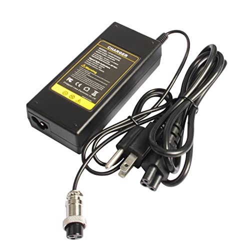 HIGH QUALITY FUTUREBATT FUTUREBATT 36 Volt 1.8 Amp Charger for 36V Boreem Jia, Minimoto, Rad2Go, TaoTao, X-Treme etc. Electric Scooter, ATV, Go Kart, with 3-Prong Inline Female Connector