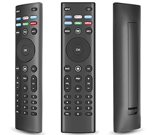 Gvirtue New Universal Remote XRT140 for All Vizio TV Remote, Replacement Remote Control Compatible for All Vizio LED LCD HD 4K UHD HDR QLED Smartcast D, E, M, P, V, PX Smart TVs