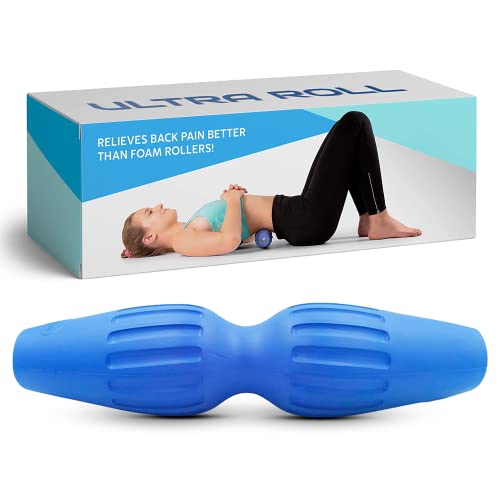 Foam Roller for Back Pain, Back Roller, Unique Shape Targets The Lower Back Muscles and Between Shoulders, More Effective Relief Than Large Rollers or Massagers, Easy to use no Balancing