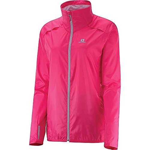 Salomon Women's Agile Jacket, Hot Pink, X-Large