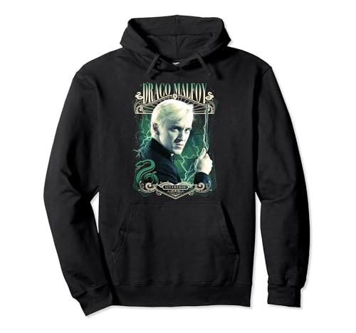 Harry Potter Deathly Hallows 2 Draco Malfoy Slytherin Poster Pullover Hoodie