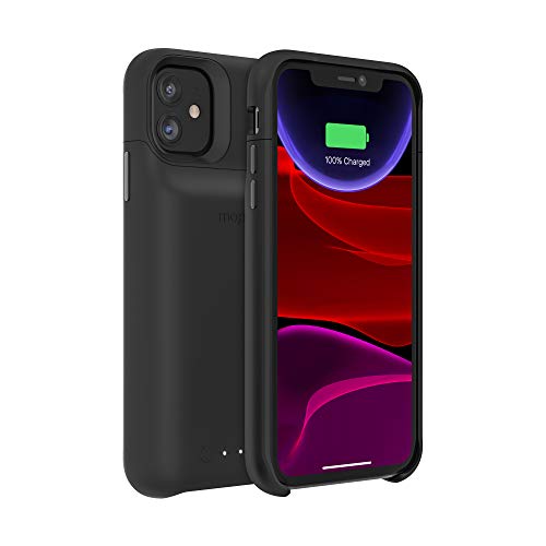 mophie 401004409 Juice Pack Access - Ultra-Slim Wireless Charging Battery Case - Made for Apple Iphone 11 - Black