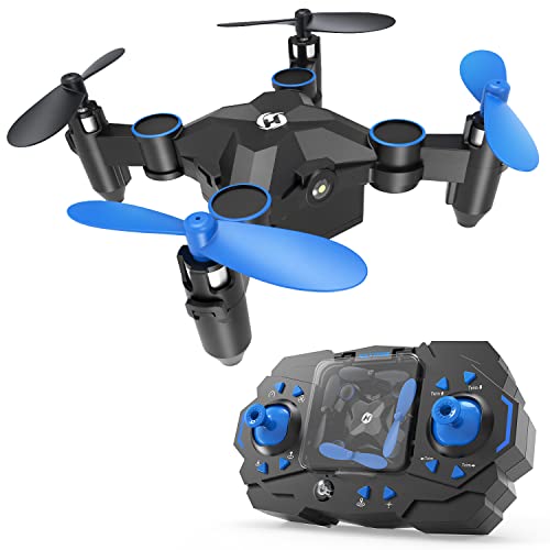 Holy Stone HS190 Drone for Kids, Mini Drone with One-Key Takeoff/Landing, 3D Flip, 3 Speeds and Auto Hovering, Easy to Fly Kids Gifts Toys for Boys and Girls, Blue