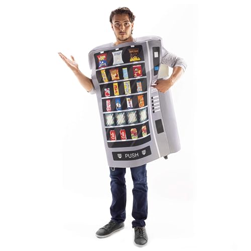 Vending Machine Halloween Costume - Funny Snack Food Adult Men & Women Outfits
