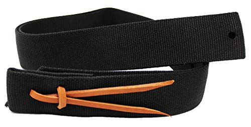 CHALLENGER 2' Cinch Tie Strap Premium Nylon Black by ProRider New Tack 97S03