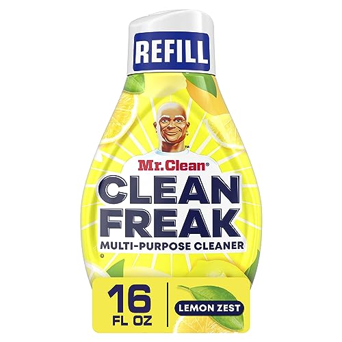 Mr. Clean, Deep Cleaning Mist Multi-Surface Spray, Lemon Zest Scent Refill, 1 Count, 16 Fl Ounce