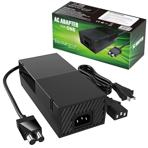 Power Supply for Xbox One, YUDEG AC Adapter Replacement Charger Brick Power Supply for Xbox One