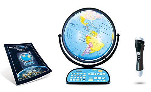 Replogle Intelliglobe,Interactive,Blue Ocean World Globe,Perfect Educational Toy4Kids 12'/30cm diam