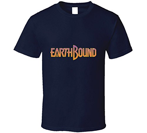 Earthbound Retro SNES Video Game T Shirt M Navy