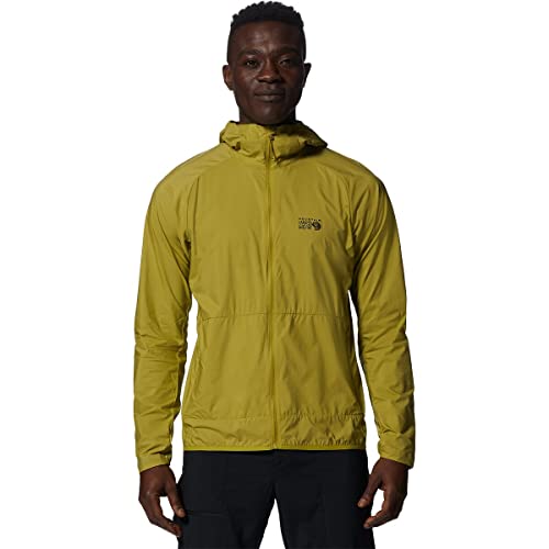 Mountain Hardwear Men's KOR AirShell Hoody, Moon Moss, Medium