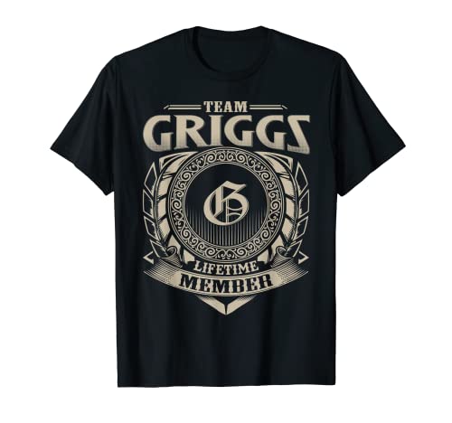 Team GRIGGS Lifetime Member Vintage GRIGGS Family T-Shirt