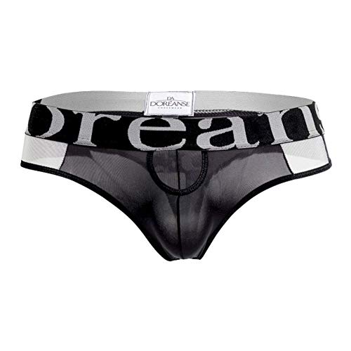 Doreanse 1224-BLK Window Thongs Black