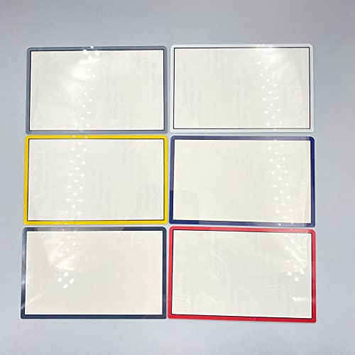 Grafken Top Mirror Glass Screen Lens Cover Upper LCD Screen Len Front Cover for 3DS XL LL/New 3DS XL New 3DS LL Replacement with Adhesive Tape (red)