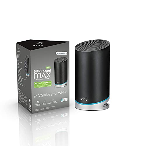 ARRIS SURFboard mAX Plus Mesh AX7800 Wi-Fi 6 AX Router (W30) (Renewed)
