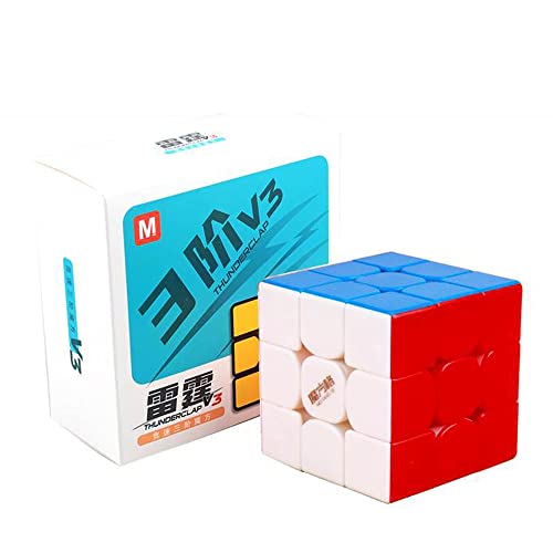BroMocube QY Thunderclap V3 M Stickerless Speed Cubes MoFanGe Magnetic Speed Cube Educational Gifts for Kids