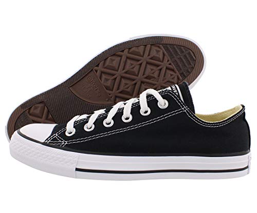 Converse Chuck Taylor All Star Low Top, Black/White, 9 Women/7 Men