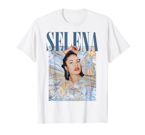 Selena Quintanilla - Selena Metallic Portrait T-Shirt