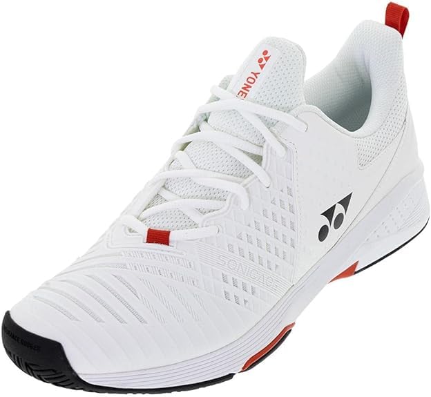 YONEX Power Cushion Sonicage3 Men Shoes SHTS3MACEX (White/Red) 11 US
