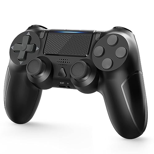 YCCTEAM Wireless Game Controller Compatible with PS 4 Slim with Enhanced Dual Vibration/Analog Sticks/6-Axis Motion Sensor, Compatible with PC/Windows 7/8/10/11