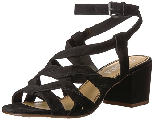 Splendid Women's Barrymore Heeled Sandal, Black, 8 Medium US