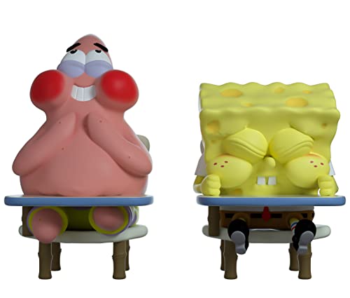 Youtooz Whats Funnier Than 24, 4' inch Vinyl Figure, Collectible Spongebob and Patrick from Funny Internet Meme What's Funnier Than 24 by Youtooz Spongebob Squarepants Collection
