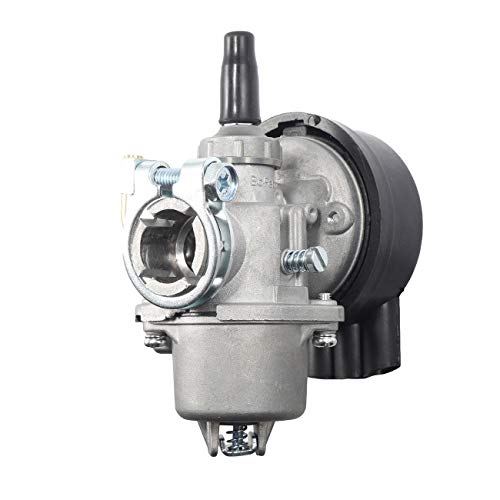 JRL 49cc 60cc 66cc 80cc Carburetor 2 Stroke Engine Motorized Bicycle Bike Carb … (silver)