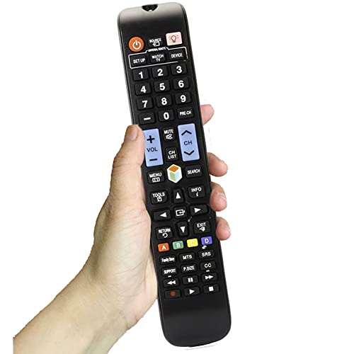 Universal TV Remote Control Replacement for Samsung UN60F7100AF JS9500 UN55JS8500 UN65C8000 UN65C8000XF