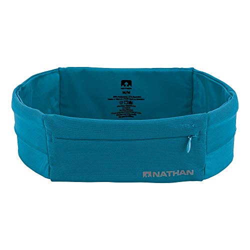 Nathan Zipster Lite Running Belt Waist Pack XL Blue Jay