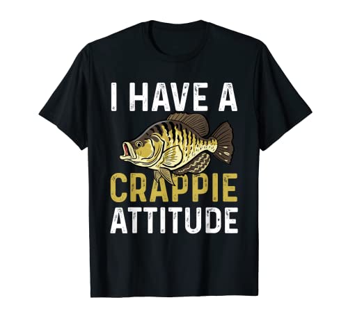 Funny Crappie Fisherman Apparel Freshwater Fishing T-Shirt