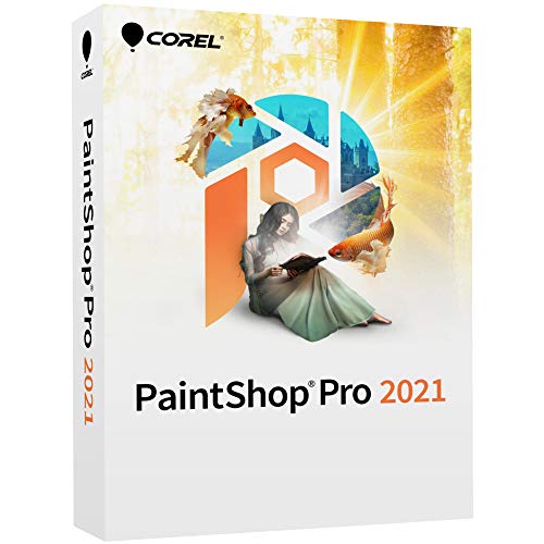 Corel PaintShop Pro 2021 | Photo Editing & Graphic Design Software | AI Powered Features [PC Disc] [Old Version]