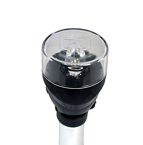 Attwood 5557-P12A7 Folding All-Round LED Pole Light 12”